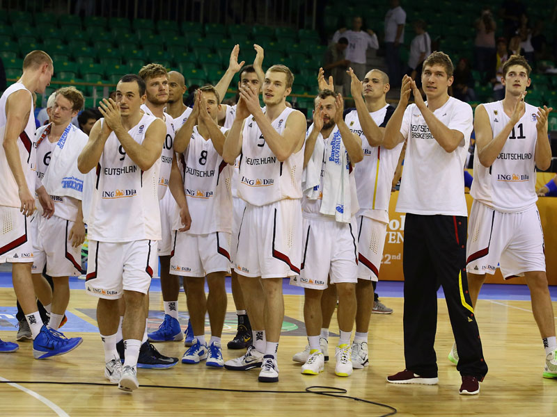 Siegreicher Abschied: Das DBB-Team gewann im letzten Gruppenspiel gegen Israel.