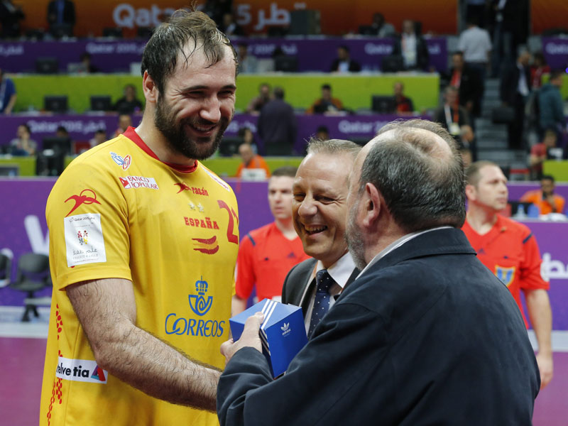 Man of the match: Der Spanier Joan Canellas schenkte Brasilien neun Tore ein.