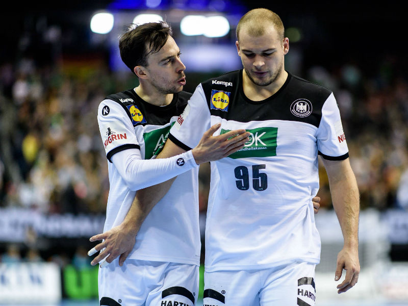 In den entscheidenden Momenten nicht ganz auf der Höhe: Patrick Groetzki (l.) und Paul Drux.