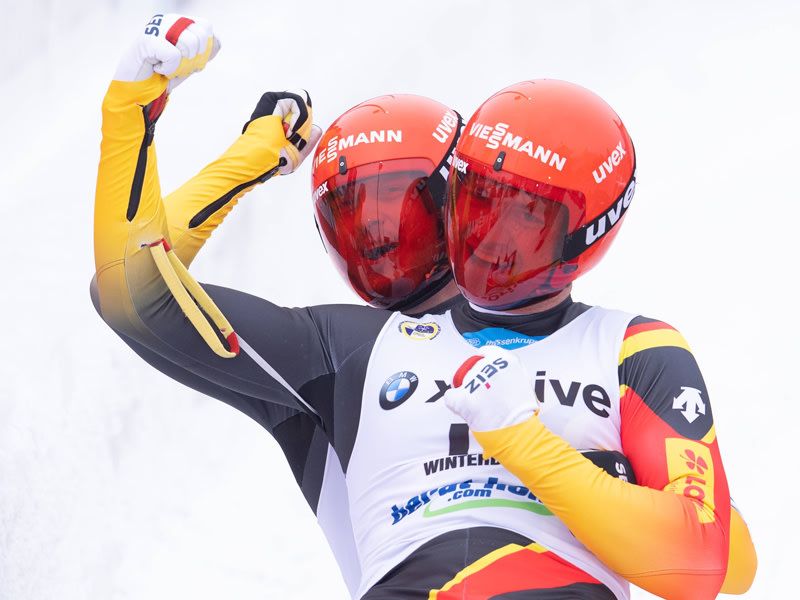 Erneut Weltmeister: Toni Eggert und Sascha Benecken.