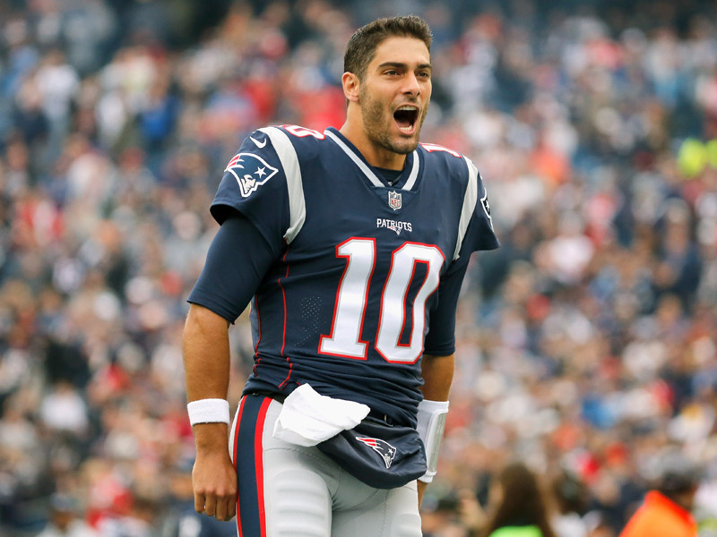 Will endlich spielen: Jimmy Garoppolo.