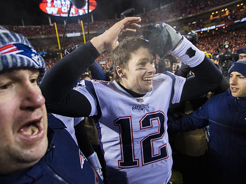Stammgast im Super Bowl: Tom Brady zieht mit den Pats einmal mehr ins Endspiel ein.