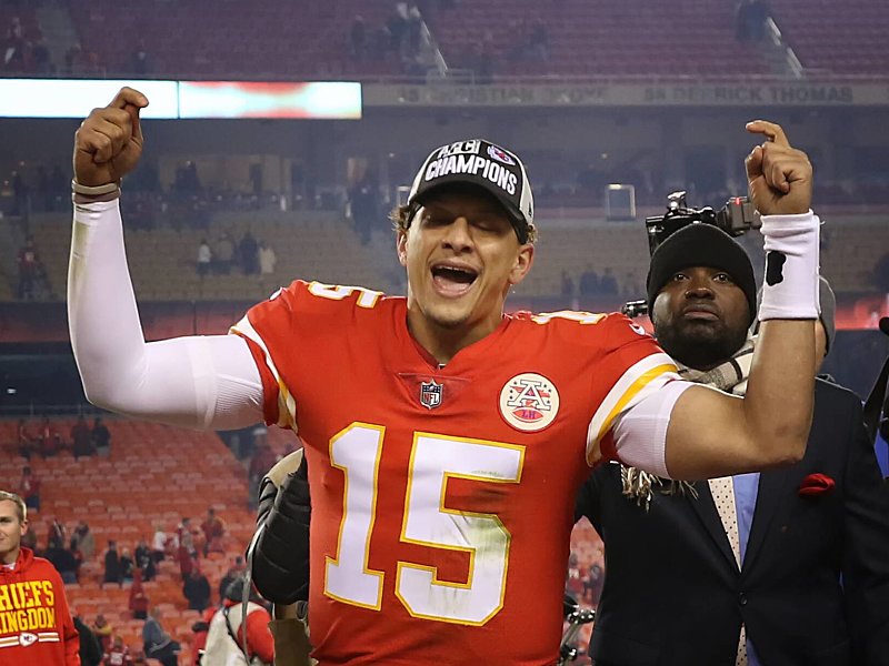 Senkrechtstarter in der NFL: Patrick Mahomes.