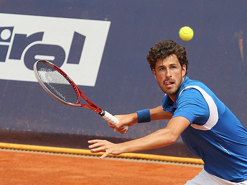 Der alte und neue Titelträger von Kitzbühel: Robin Haase bezwang Philipp Kohlschreiber.