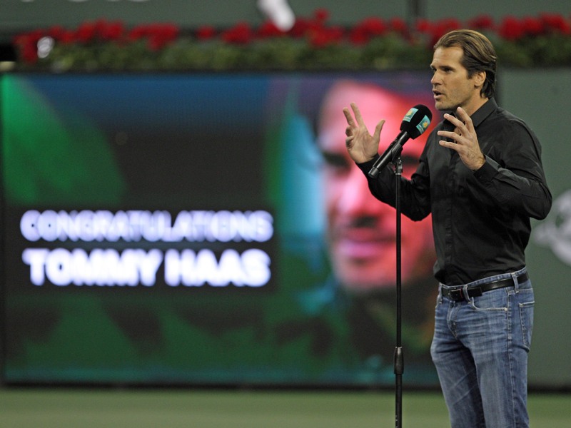 Tommy Haas in Indian Wells