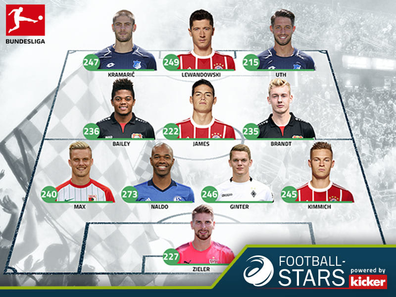 Das ist die Top-Elf der Saison von Football-Stars!