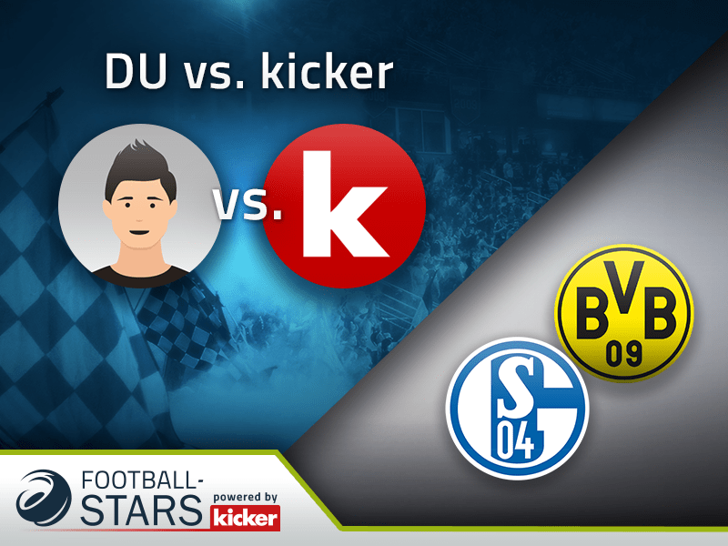 Das Ruhrpottderby steht bei der "DU vs. kicker"-Challenge im Mittelpunkt.