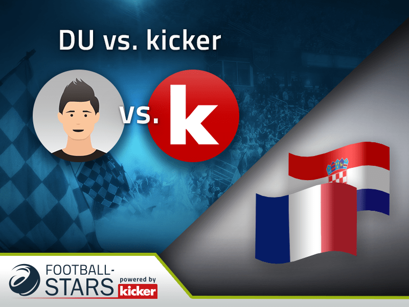 Das Finale steht an: Stelle dein Team auf und schlage die kicker-Experten.
