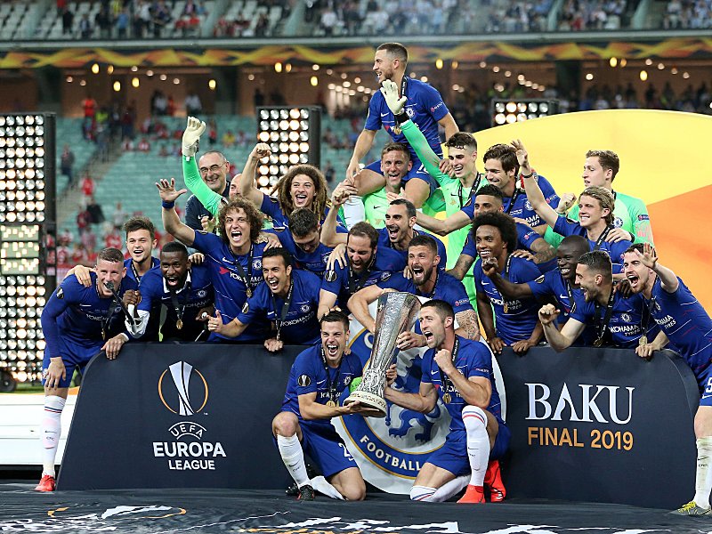 Chelsea gewinnt die Europa League: 4:1 gegen Arsenal ...