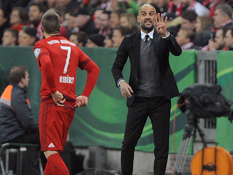 Guardiola: "Ribery hat Recht: Ich bin jung" - kicker