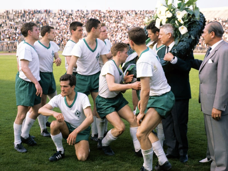 Fanion Werder Brême - Champion 1965 - Vintage Football Allemand - Occasion