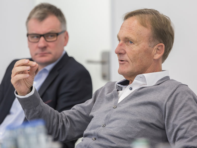 Stellt sich am Montag bei kicker.tv - Der Talk den Fragen von Marco Hagemann und Jörg Jakob: BVB-Boss Hans-Joachim Watzke.