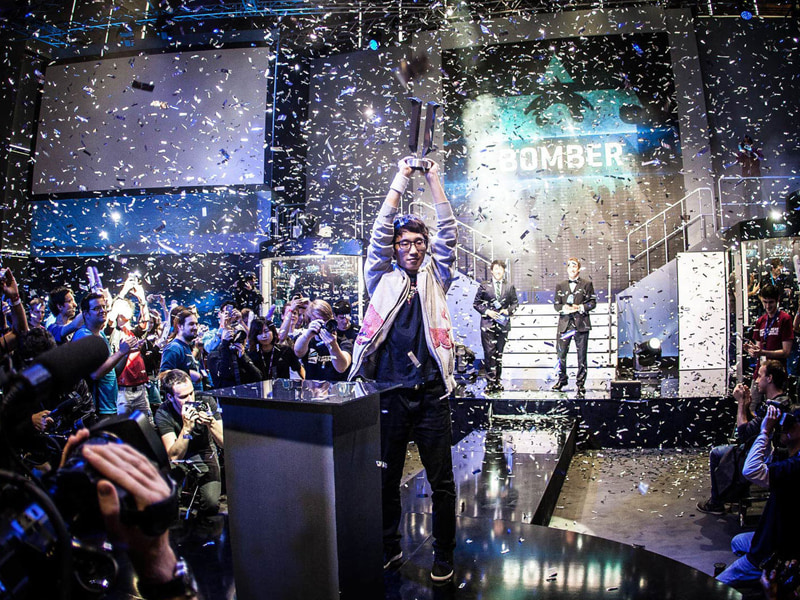 Wird in seinem Heimatland Süd-Korea gefeiert wie ein Star: Choi "Bomber" Ji Sung bei den WCS 2013 Finals.