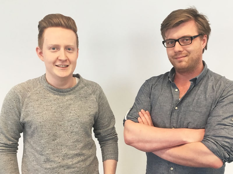 Alexander Bochert (li.) und Carsten Schulte (re.) leiten das Programm der Werksstudenten bei innogy.