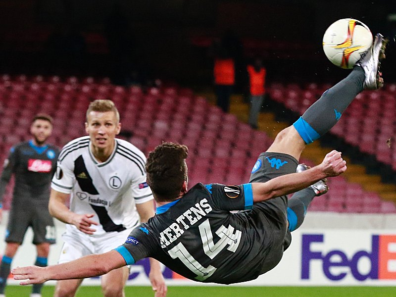 Doppelpack im letzten Gruppenspiel: Napolis Mertens.