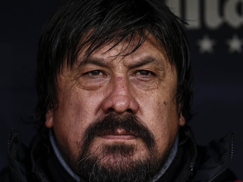 Wehe, wenn er losgelassen: Mit Atleticos Co-Trainer German Burgos ist bisweilen nicht gut Kirschen essen.