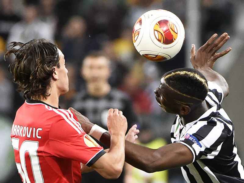 Paul Labile Pogba (re.), Lazar Markovic