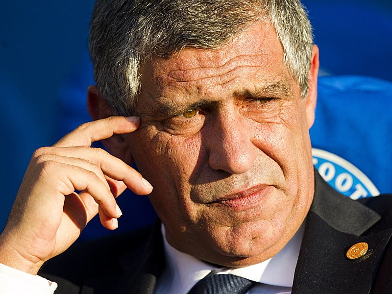 Seit 2010 im Amt: Trainer Fernando Santos hört nach der WM 2014 auf.