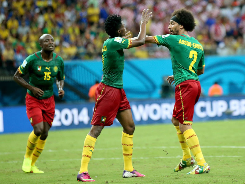 Achille Webo, Benjamin Moukandjo & Benoit Assou-Ekotto