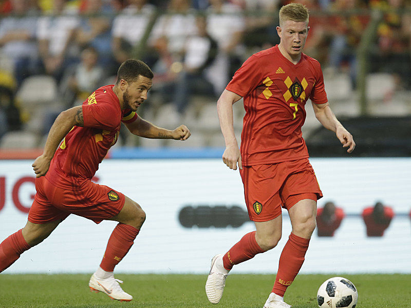 Eden Hazard und Kevin De Bruyne