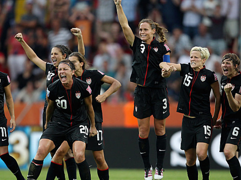 Die US-Mannschaft wurde für ihren Einsatz belohnt.