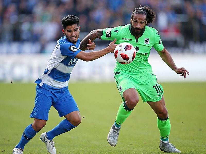 Meppens Hassan Amin gegen "Löwe" Adriano Grimaldi (v.li.)