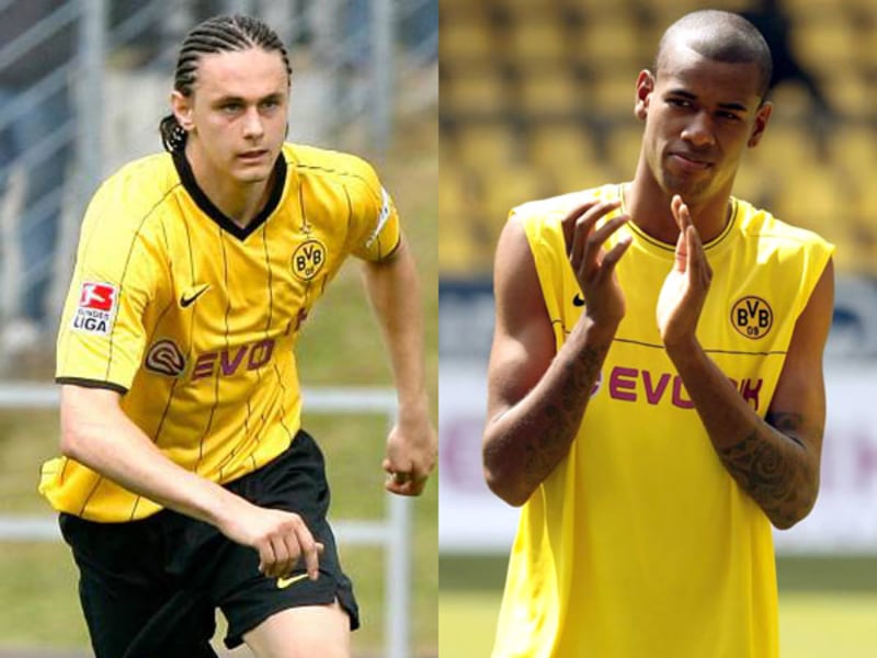 Neven Subotic (links) und Felipe Santana