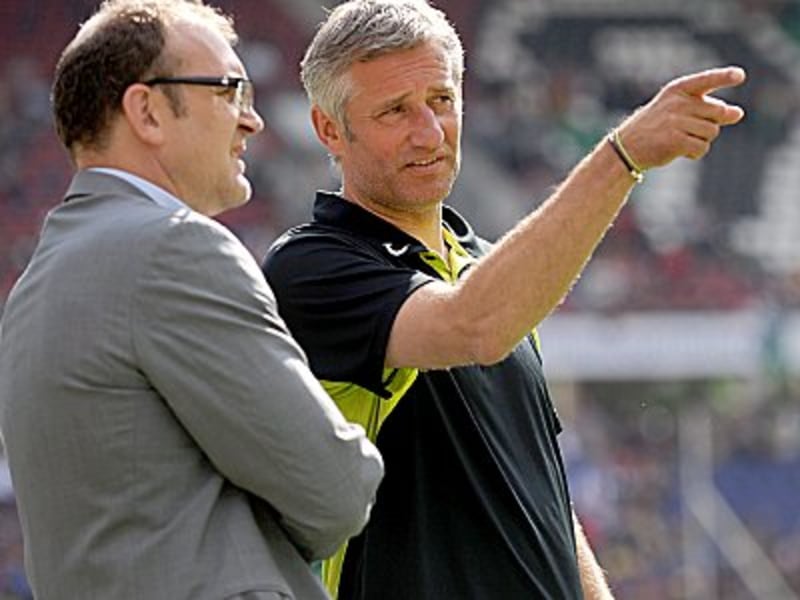Jörg Schmadtke und Andreas Bergmann