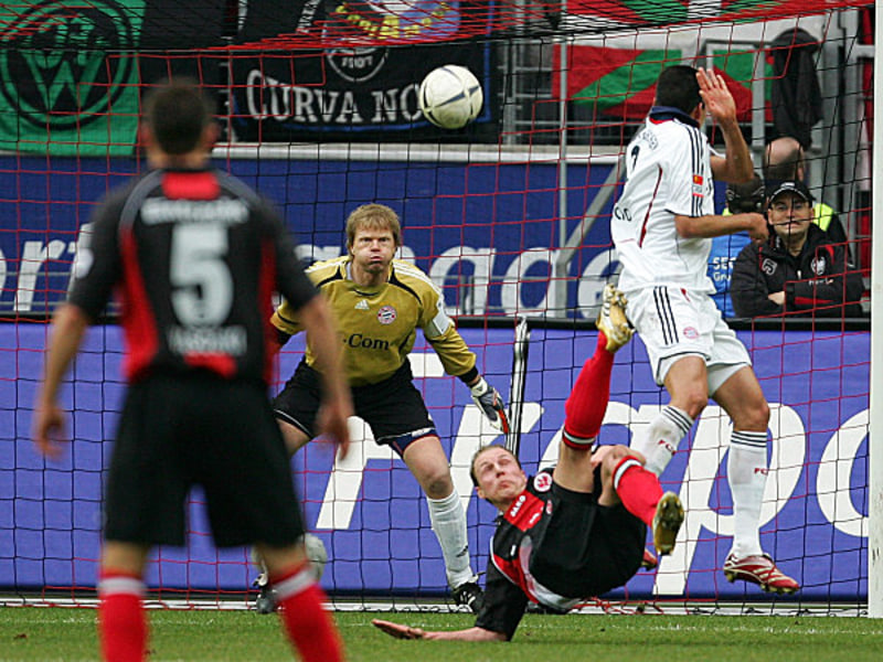Highlight: Per Fallrückzieher erzielt Preuß am 17. März 2007 den Siegtreffer gegen Bayern München