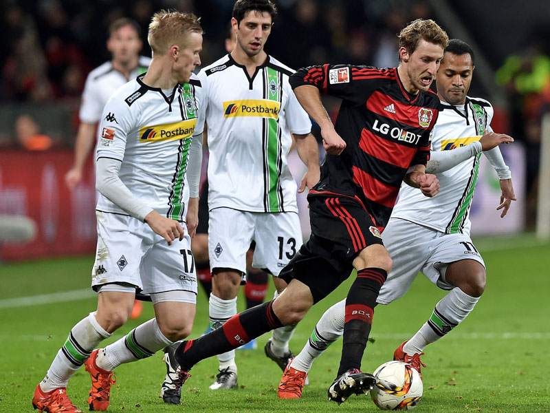 Nicht zu stoppen: Kießling lieferte gegen die Borussia ein starkes Spiel ab.
