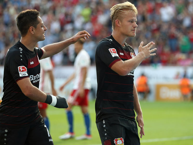 Matchwinner in Leverkusen: Bayer-Joker Pohjanpalo schnürte einen Hattrick.