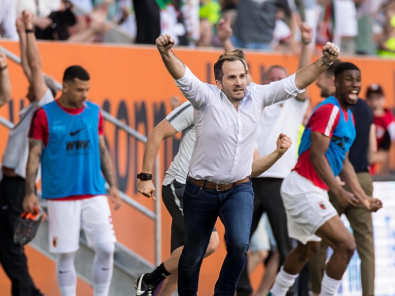 Ziel erreicht, Klasse gesichert: FCA-Coach Manuel Baum.
