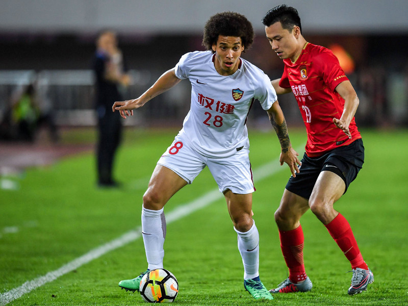 Axel Witsel im Trikot von Tianjin Quanjian