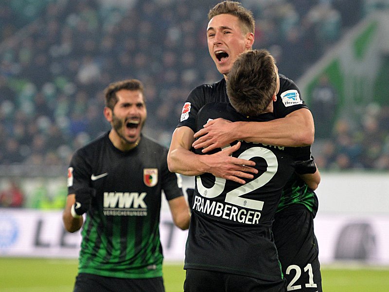 Halil Altintop (links), Dominik Kohr und Debütant Raphael Framberger