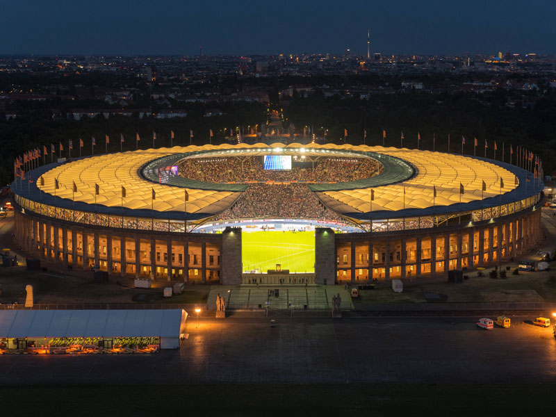 Leichtathletik-EM im Berliner Olympiastadion