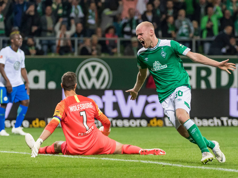 Brachte Werder auf Kurs: Davy Klaassen markierte den Führungstreffer.