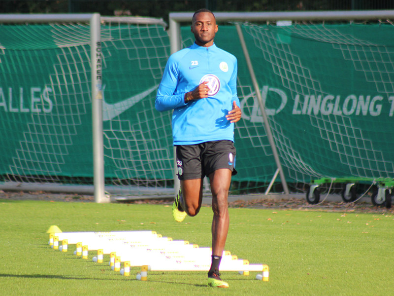 Wieder dabei: Josuha Guilovagui am Dienstag im Training.