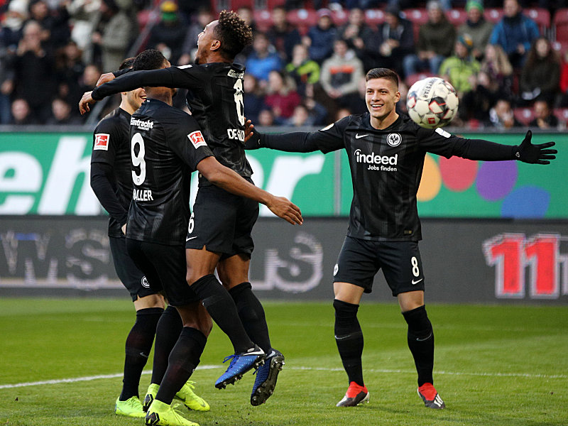 Die Party geht weiter: Frankfurt feiert auch in Augsburg