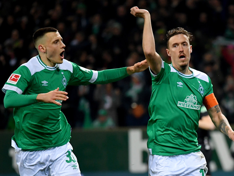 Max Kruse (r.) jubelt nach seinem verwandelten Elfmeter