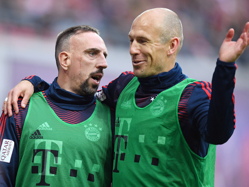 Langjährige Weggefährten: Franck Ribery und Arjen Robben.