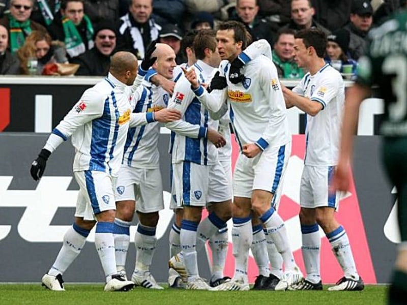 Bochumer bejubeln das 1:0