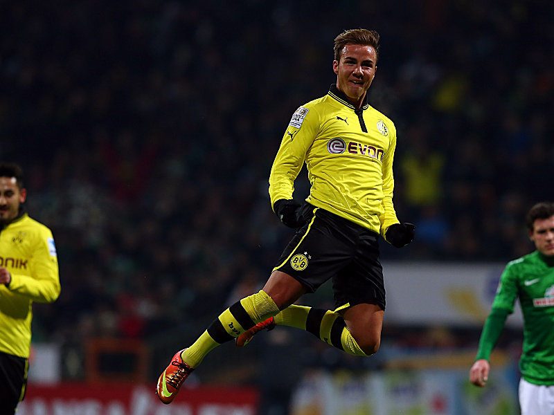 Götze bejubelt das 2:0