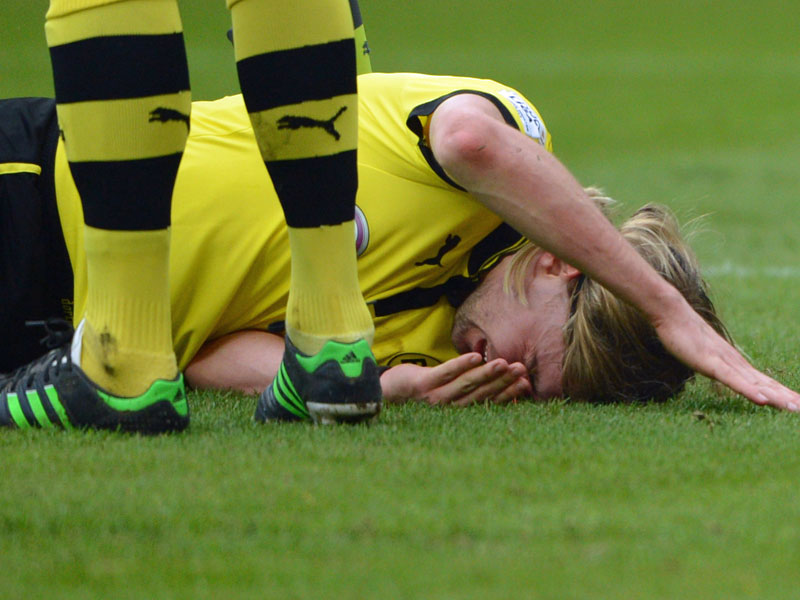 Schmelzer hat es bös erwischt