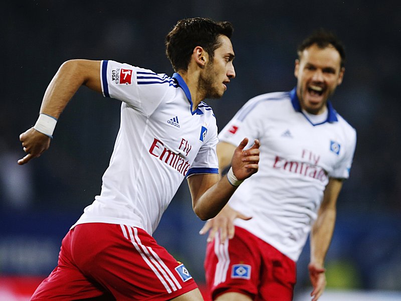 Hakan Calhanoglu und Heiko Westermann