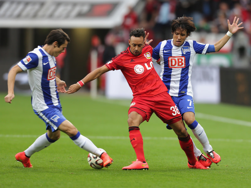 Nico Schulz, Karim Bellarabi & Hashime Hosogai