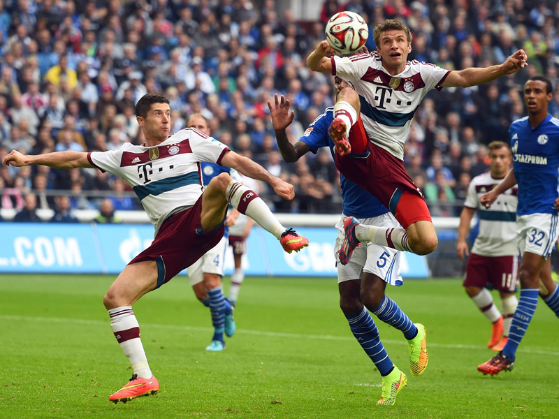 Robert Lewandowski & Thomas Müller