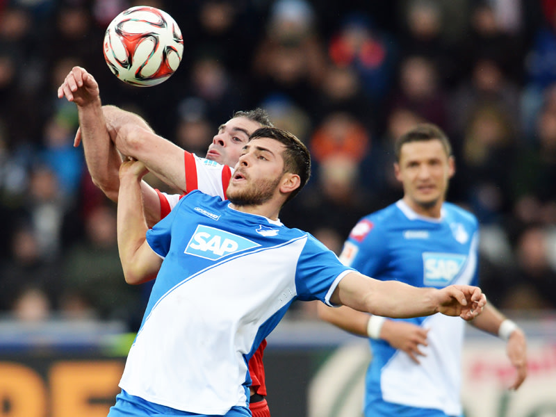 Starke Einzelaktion: Kevin Volland trifft mit einem satten Distanzschuss zum 1:1.