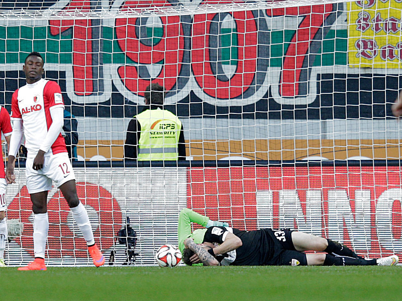 Daniel Ginczek kurz nach seinem 1:1