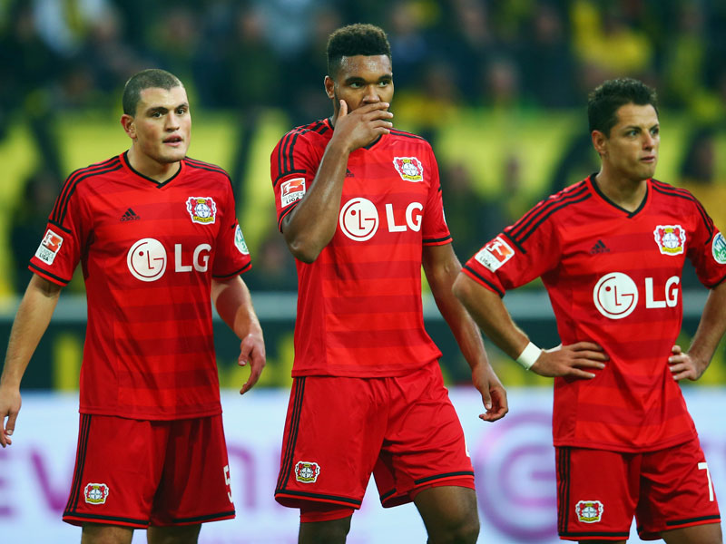 Nach der Partie wirkten die Leverkusener Spieler ein wenig ratlos.