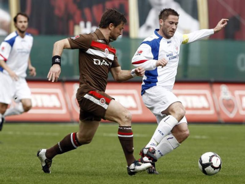 Martin Retov (r.) gegen Florian Lechner